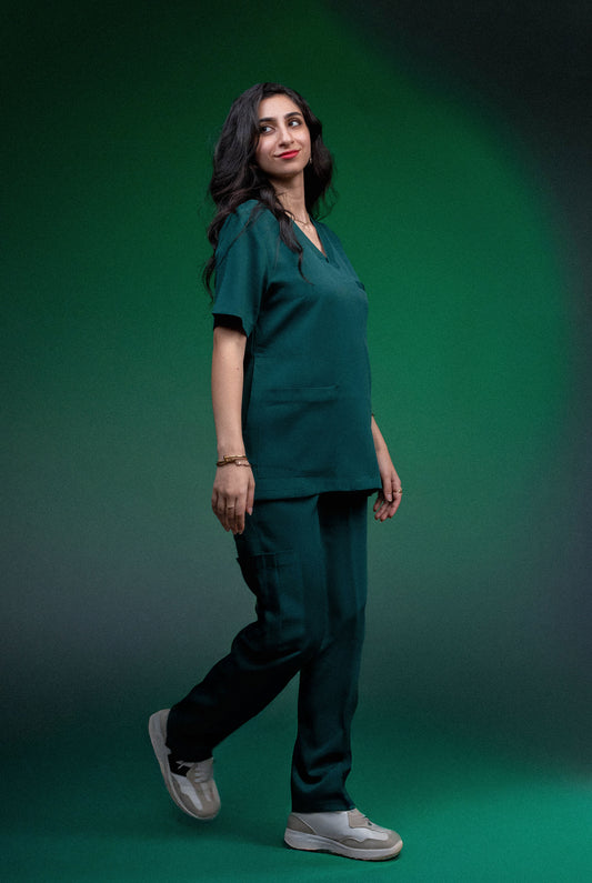 Medora Premium Scrub Set – Olive Grove (Women’s)